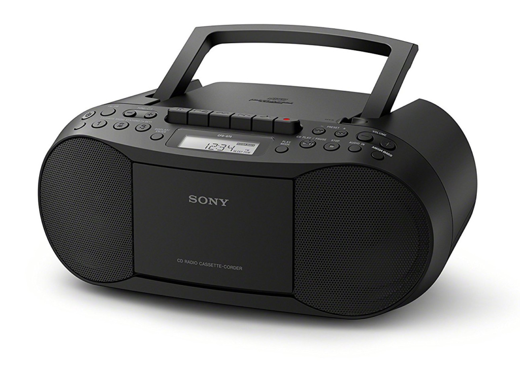 Sony Kassettenrecorder - Quelle: Sony - amazon.de